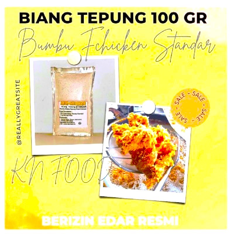 Standard Fried Chicken Flour 1oz Premium Flour Fried Chicken Seasoning