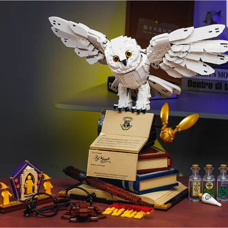 Non Lego Harry Potter 76391 Hogwarts Icons Collectors Edition Hedwig 