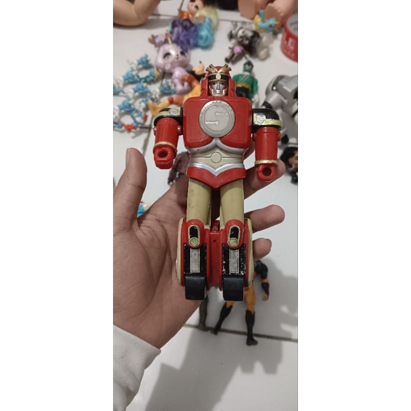 Figure Part DX MMPR Power Rangers Ninjazord Red Ape | Shopee Malaysia