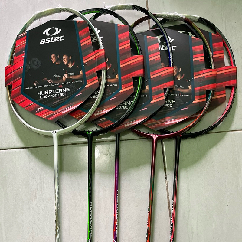 Astec Hurricane 700 Badminton Racket Original Badminton Racket | Shopee ...