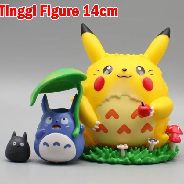 Pokemon Pikachu Studio My Neighbor Totoro figure | Shopee Malaysia