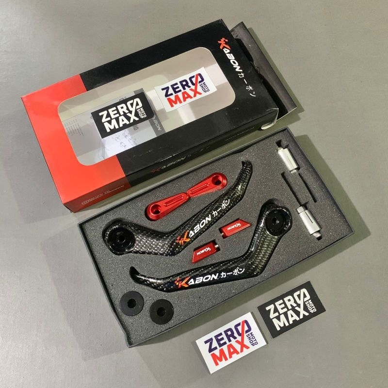 MERAH Handguard Lever Guard Proguard Carbon Kevlar KABON V2 Ver 2.0 Red ...