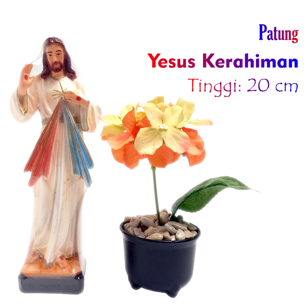 Statue Of Jesus Mercy 20 And 30 cm/ Statue Of Divine Mercy Devotion ...