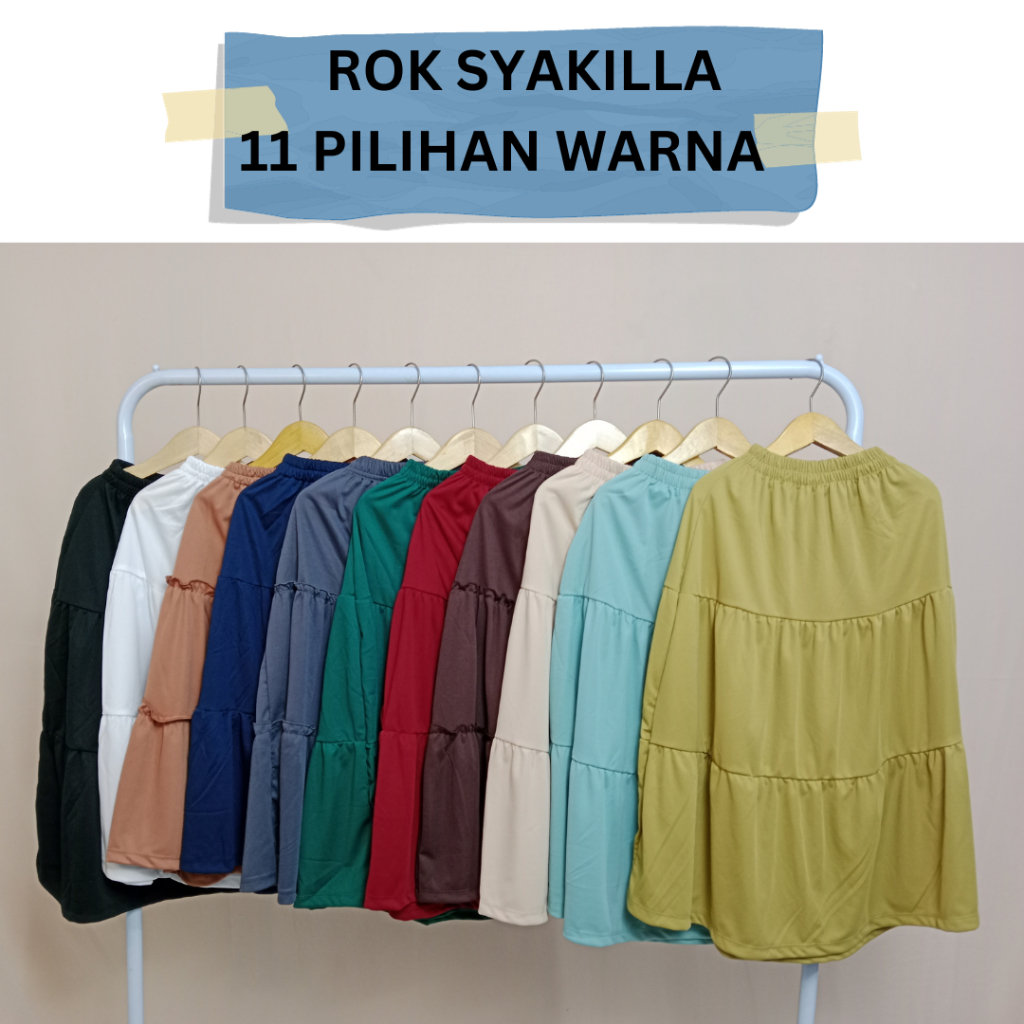 Syakilla Long Skirt for Girls 4–14 Years Coandcow Kids Eid Outfit ...