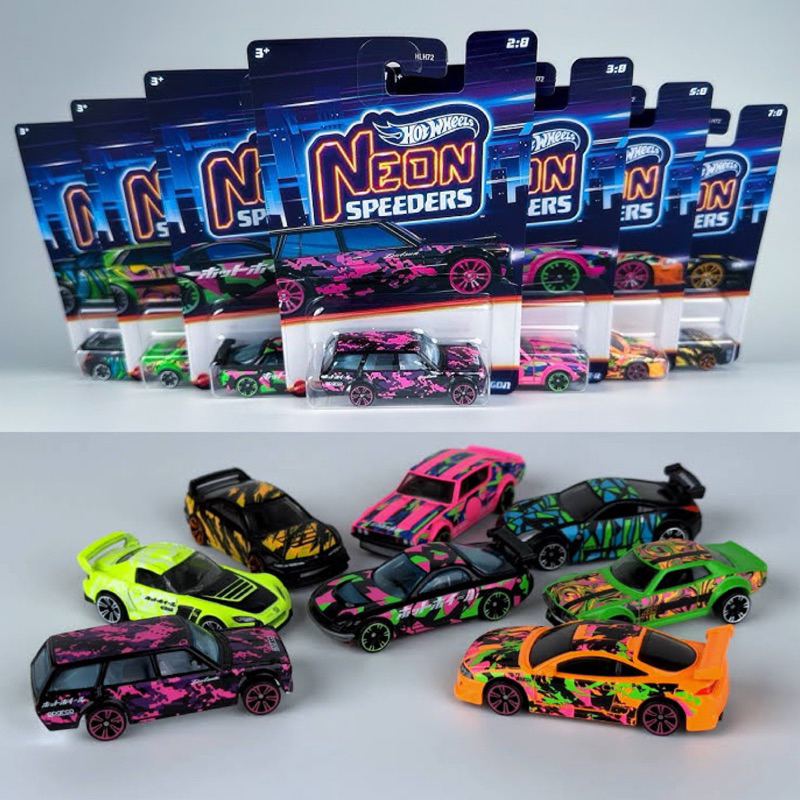 Hot Wheels Neon Speeders 2024 Shopee Malaysia