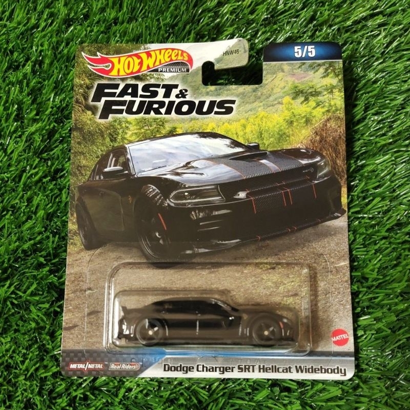 Hot Wheels Premium Dodge Charger Srt Hellcat Widebody Fnf Fast And Furious Shopee Malaysia