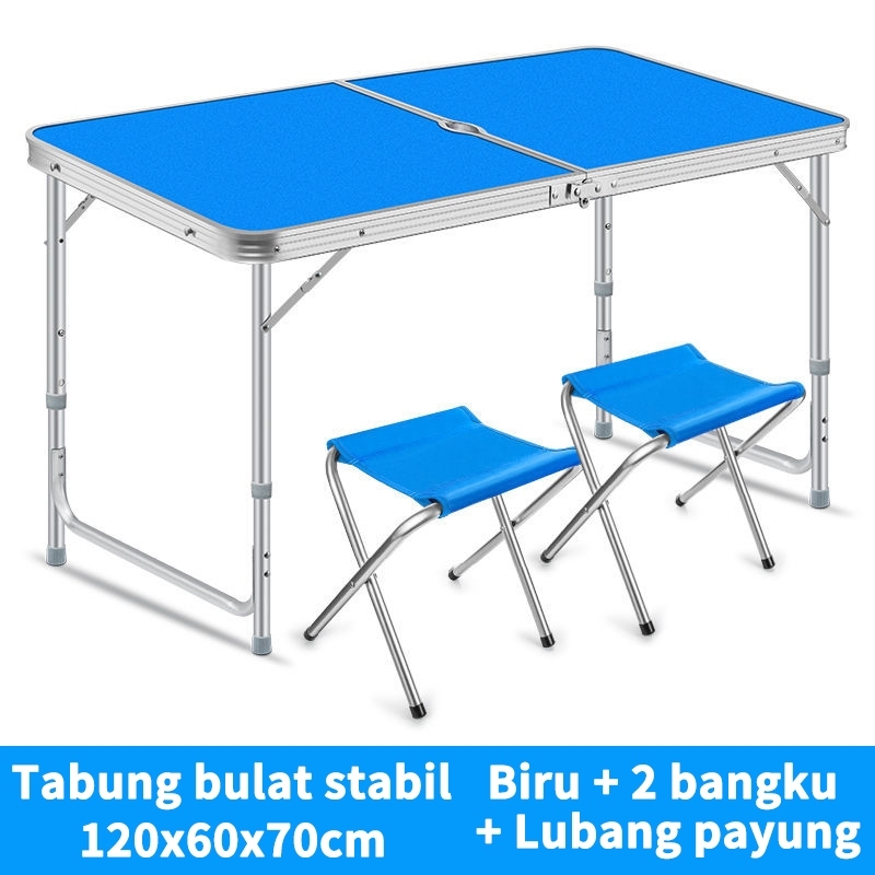 Epic Finds 2-seat Suitcase Folding Table, Flipper Table Folding Dining ...