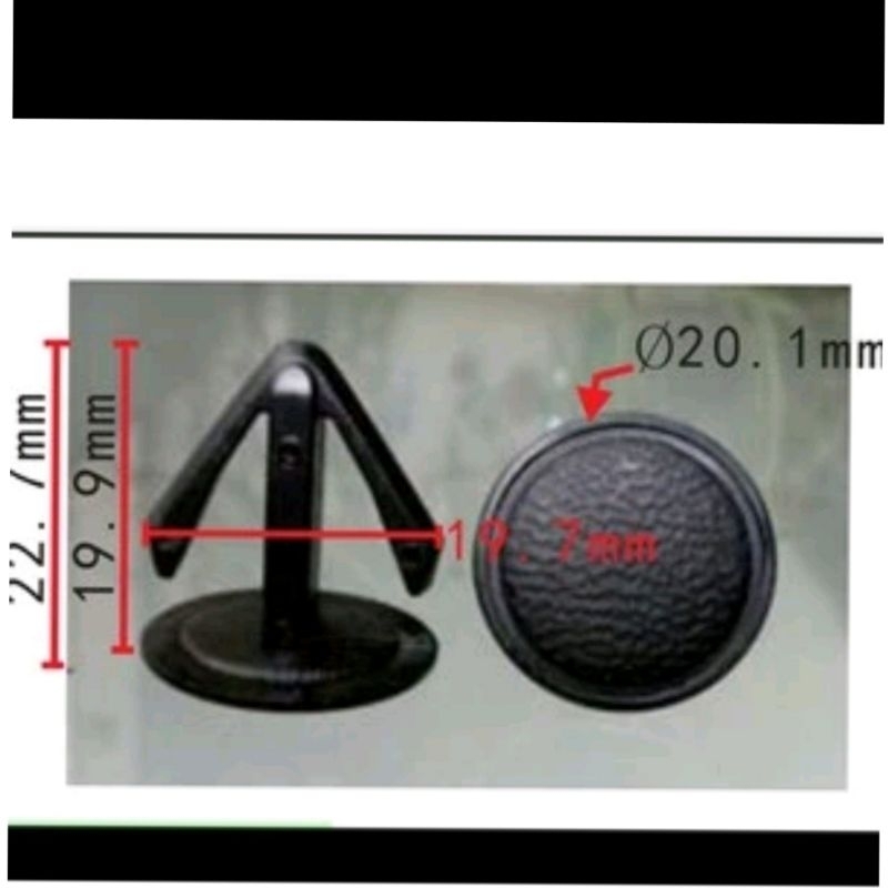 Honda CAR CLIP BUTTONS 1 MM HOLE ARROW MODEL CLIP | Shopee Malaysia