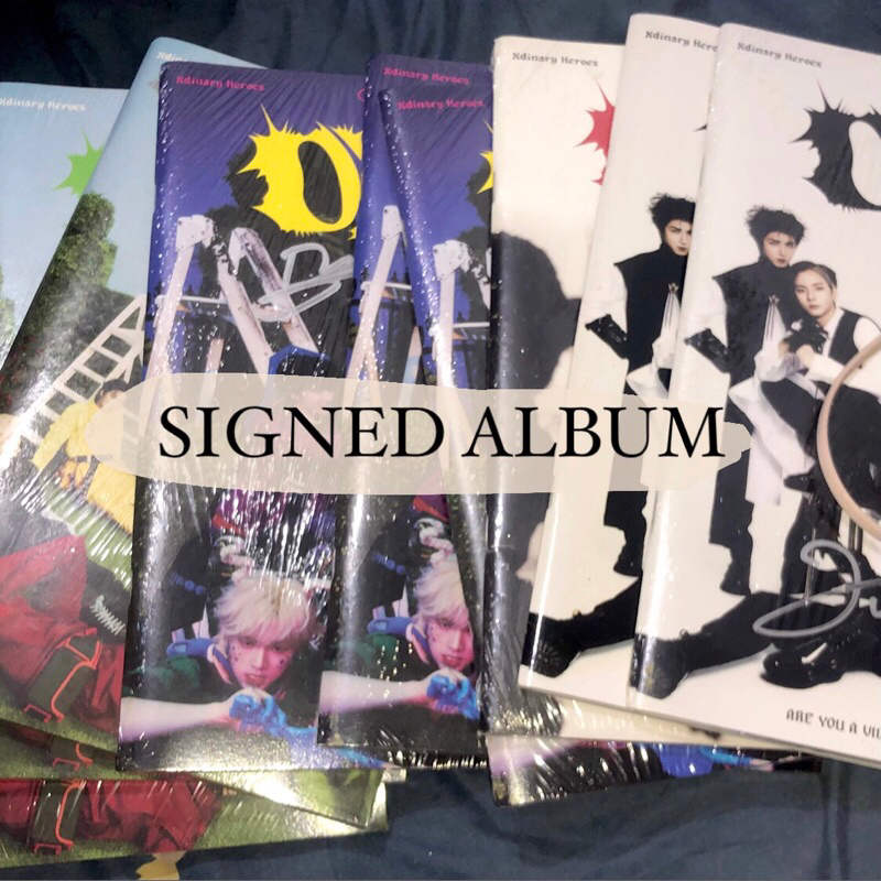 Xdinary fashion Heroes Signed Junhan Album