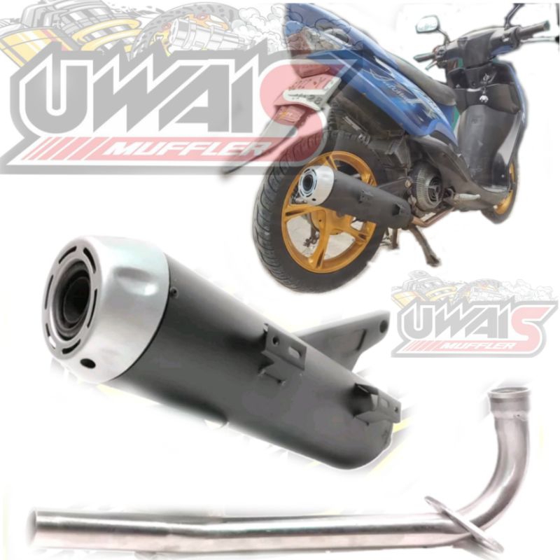 Exhaust Racing Yamaha Ego Ego S Ego Lc Solariz Avantiz Gear Ekzos Belah Cutting Shopee Malaysia