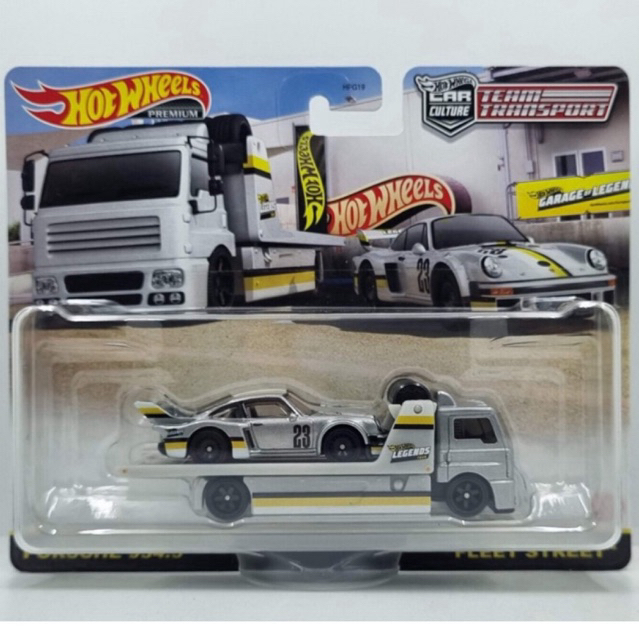 Hot Wheels Premium Team Transport Legends Tour Porsche 934.5 Fleet ...