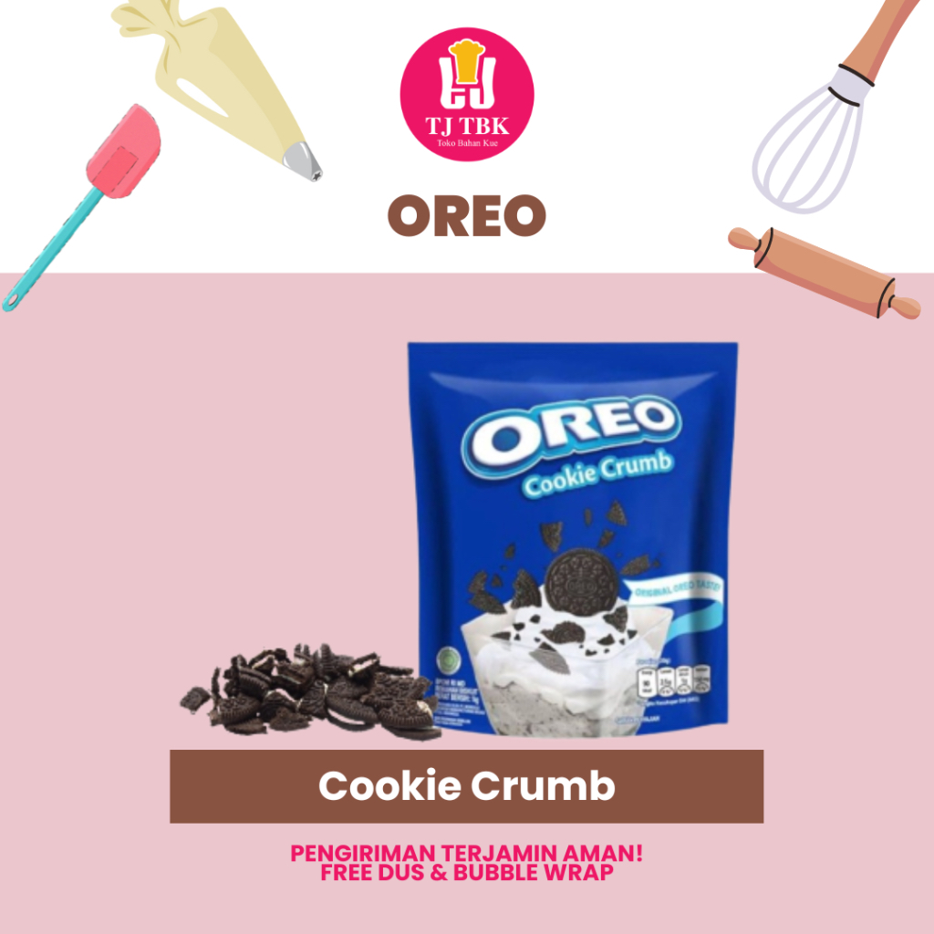 Oreo Cookie Crumb/Oreo Topping Powder 1kg Tj Cake Ingredients Shop