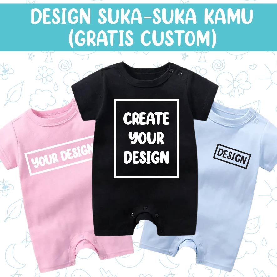 Custom Name Baby Rompers