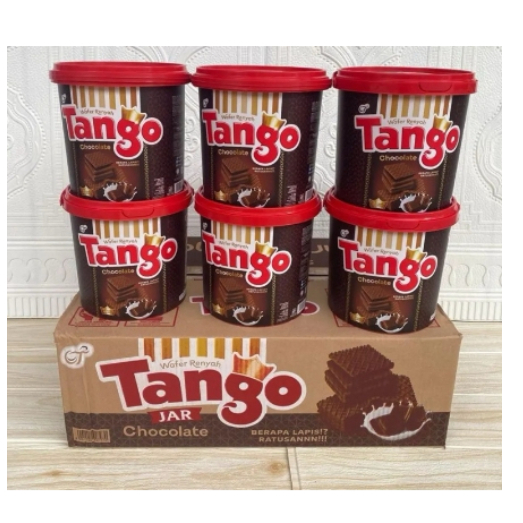 Tango Wafer Jar 240g Tanggo Chocolate Wafer Biscuit Packaging Bucket