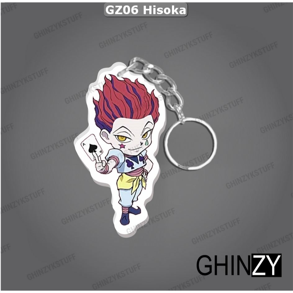 GANTUNGAN Hunter X Hunter Series 1 Anime Acrylic Ganci Keychain Killua ...
