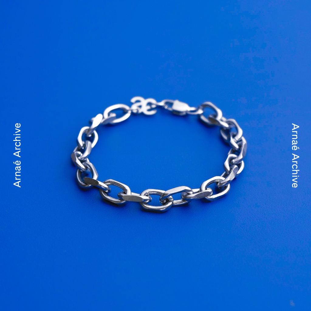Arnaé Archive 田 Oval Chain Bracelet 田 Unisex Couple Bracelet Premium ...