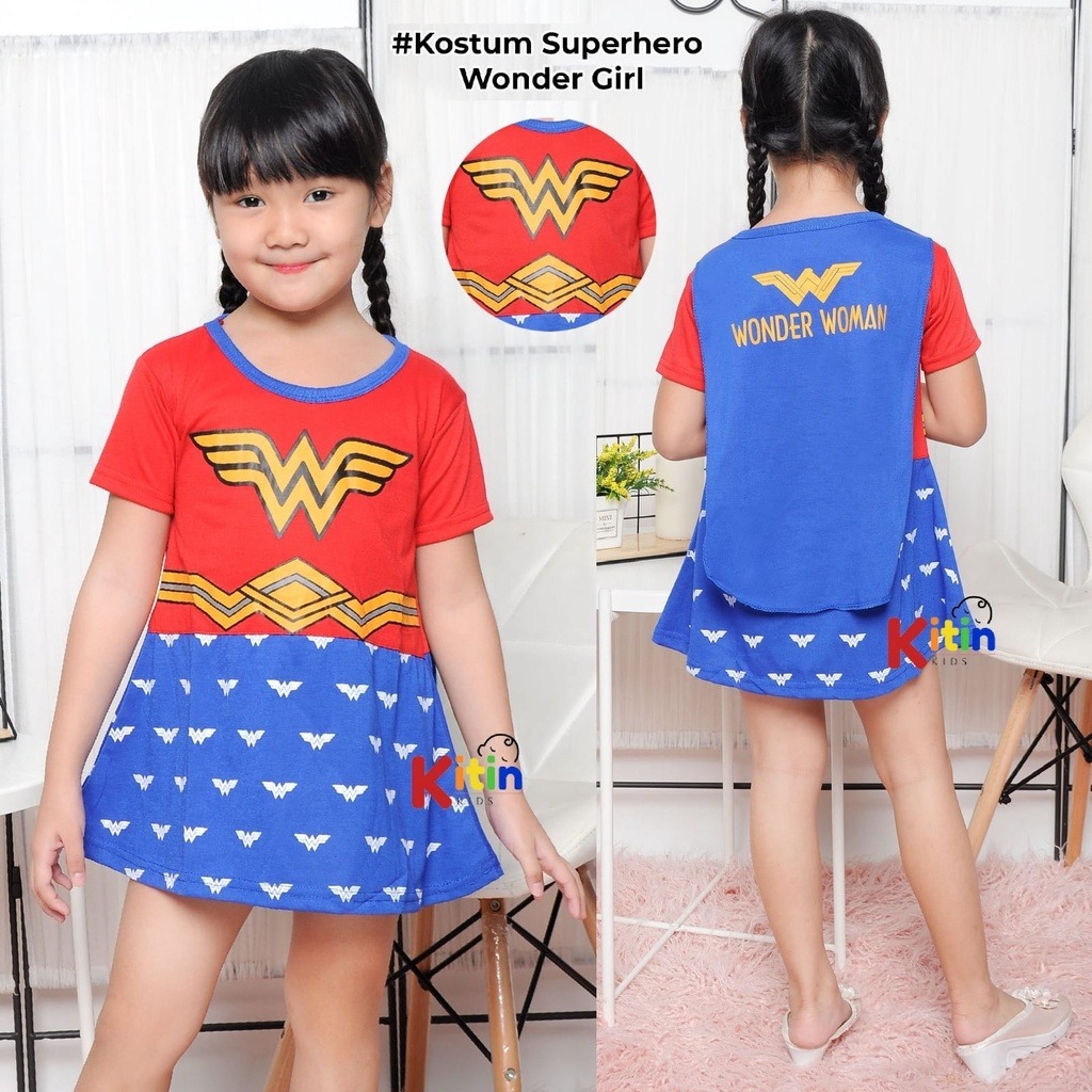 Wonder Woman's Superhero Costume/Spider Costume/Children's Costume ...