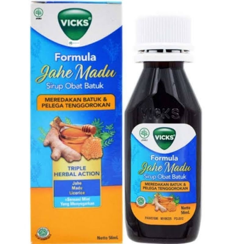 Vicks Net Honey Ginger FORMULA 56ml Shopee Malaysia