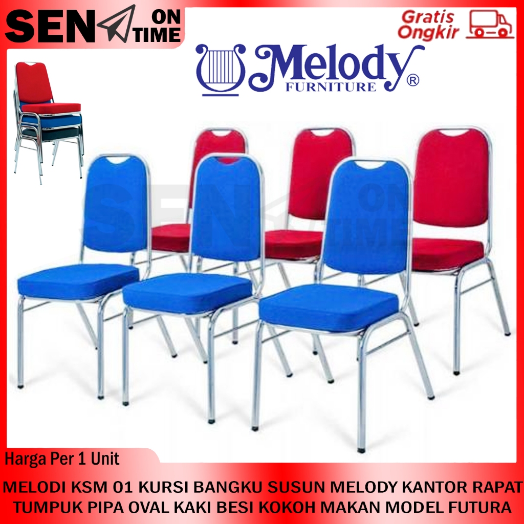 REPLIKA MELODY KSM 01 CHAIR STOOL STACKING SEAT MELODY OFFICE MEETING ...