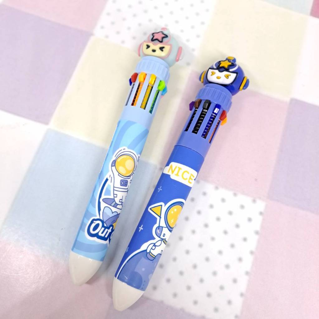 Ballpoint Pen Odemei 10colors Fancy Character Space Astronaut 3D Viral ...