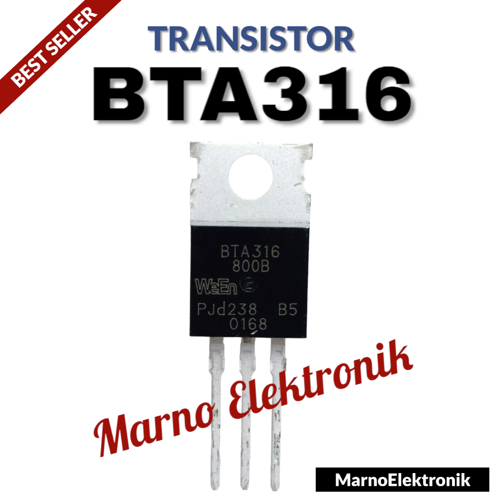 Transistor TR BTA316 BTA316 BTA-316 ORIGINAL ORIGINAL | Shopee Malaysia