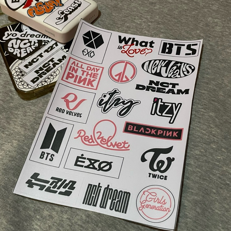 Kpop MIX aesthetic Sticker || Kpop aesthetic sticker | Shopee Malaysia