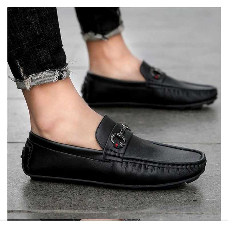 Men's FORMAL Office Work Shoes/Cool Synthetic Leather Loafers/Men's ...