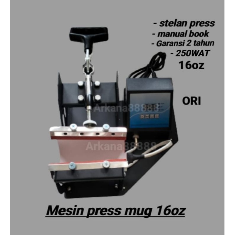 MESIN Mug press Machine 16oz | Shopee Malaysia