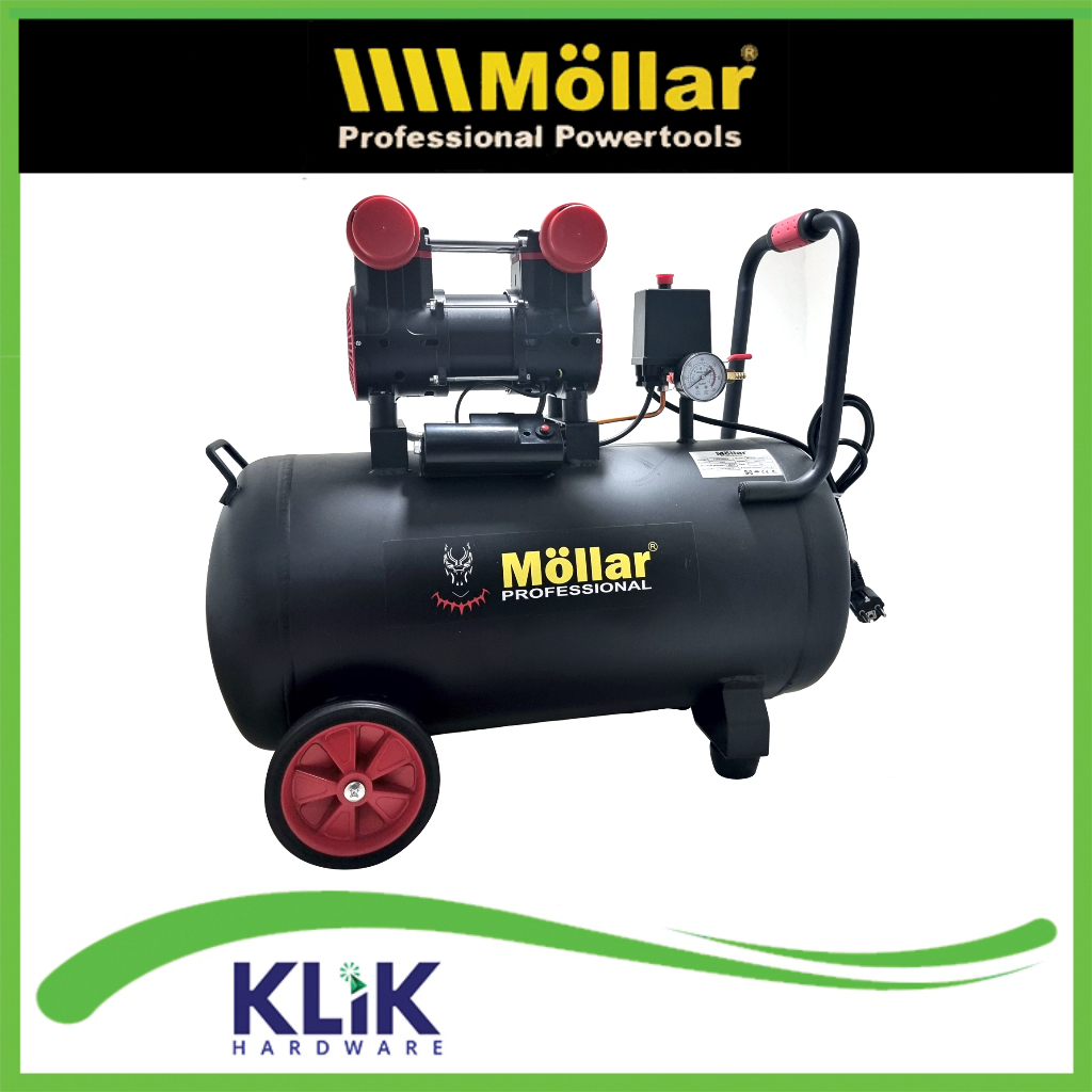 HP Best Selling!! Compressor Oil Less Silent 1hp 50 Liter Oilless 750 ...