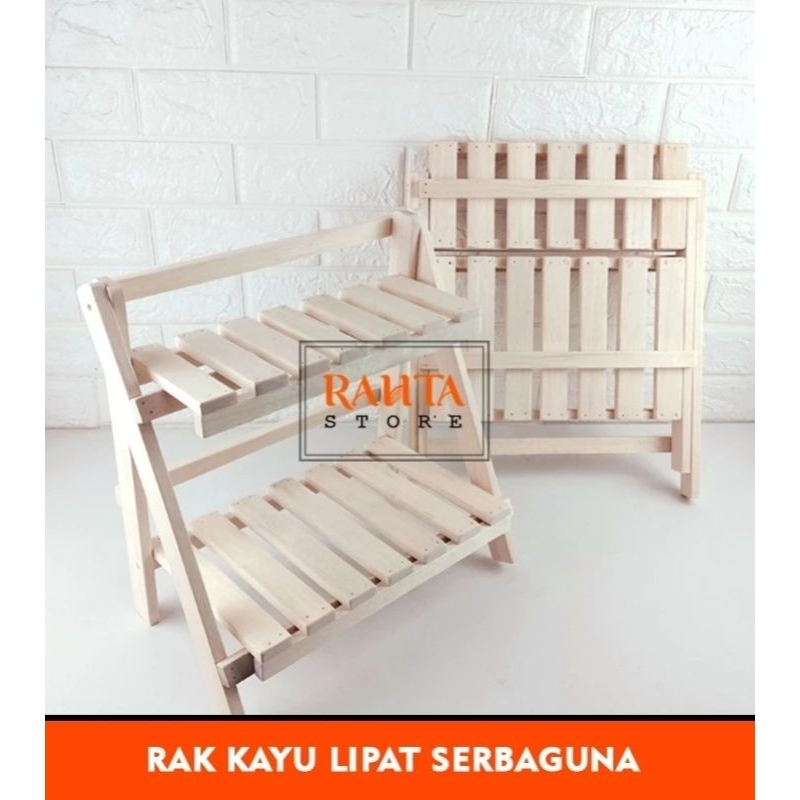 Folding spice rack/multi-purpose folding rack/flower rack/shoe rack ...