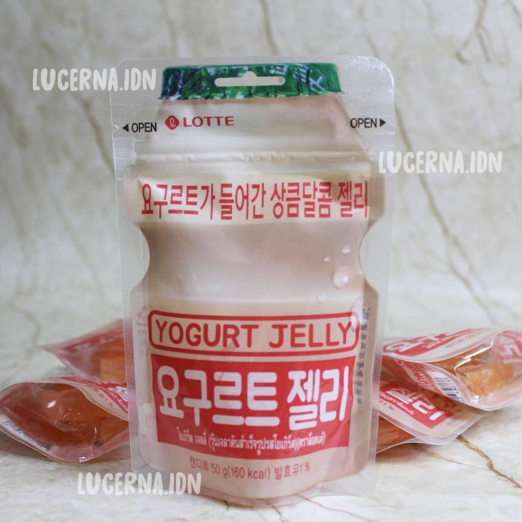 Lotte Yogurt Jelly 50g Shopee Malaysia