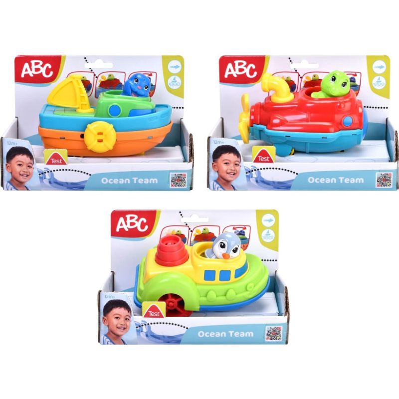 Dickie toys ABC water toy ocean team boat with animal figure Bath toys ...