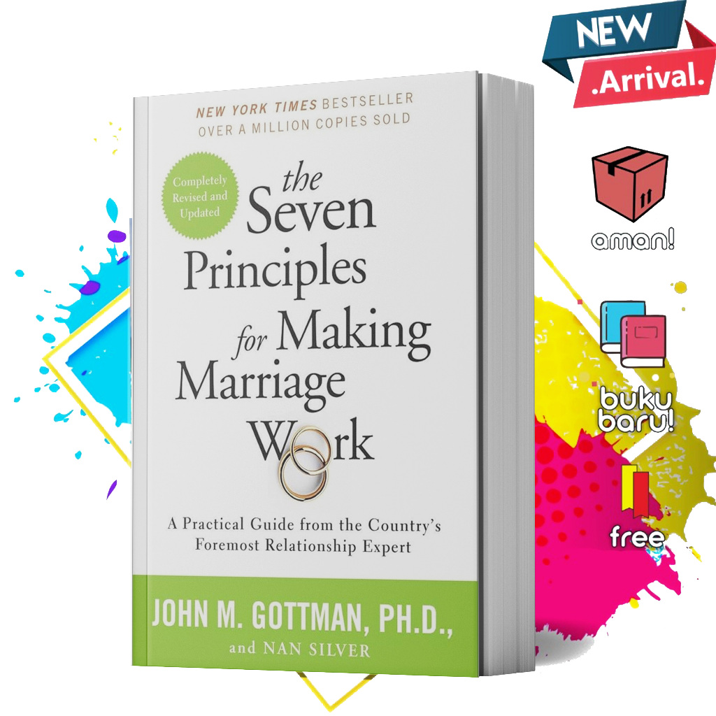 The Seven Principles For Making Marriage Work By John Gottman English