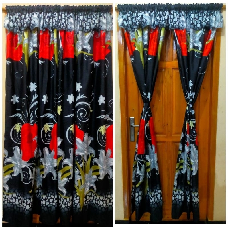 Center Split Drawstring Curtain | Shopee Malaysia
