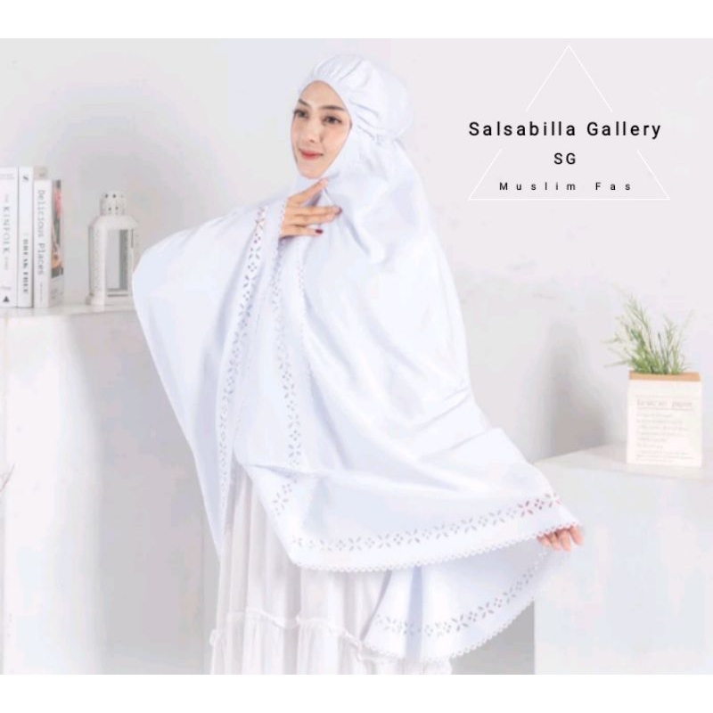 KATUN Instant HIJAB TELEKUNG UMROH AND HAJJ LASER CUT SERIES WITH ...