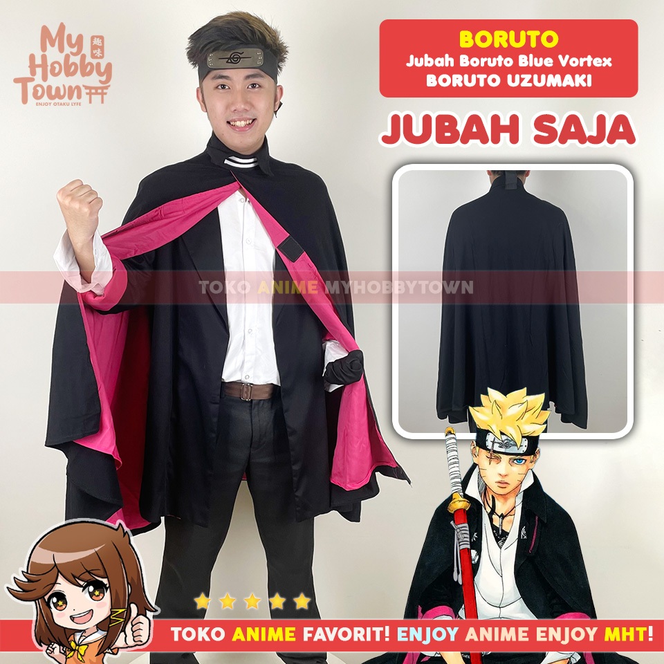 Boruto Uzumaki Cloak Anime Cosplay Costume Boruto Two Blue Vortex | Shopee  Malaysia