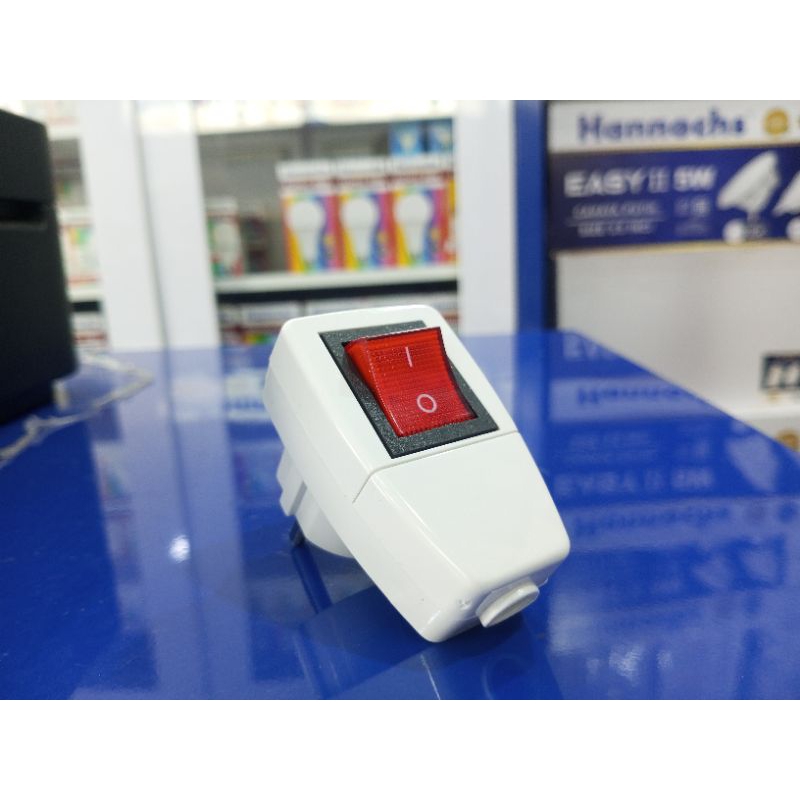 Light Plug + On Off Switch / Switch Plug + Indicator Light | Shopee ...