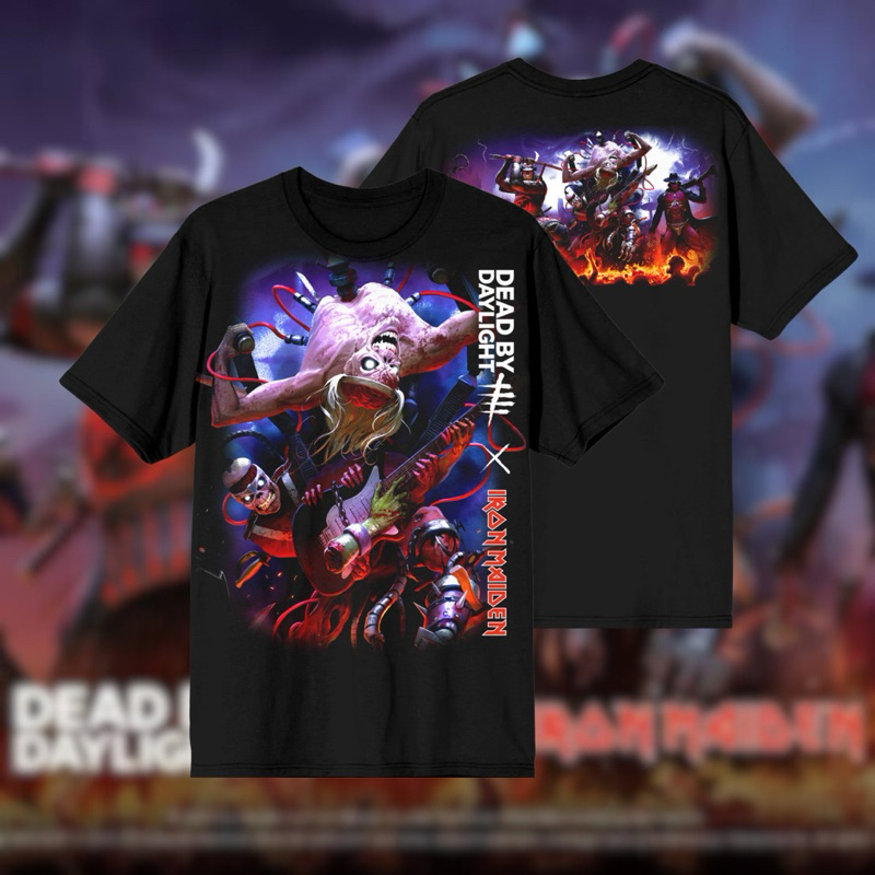 Official MERCHANDISE IRON MAIDEN X DEAD BY DAYLIGHT MONSTER EDDIE Shopee Malaysia
