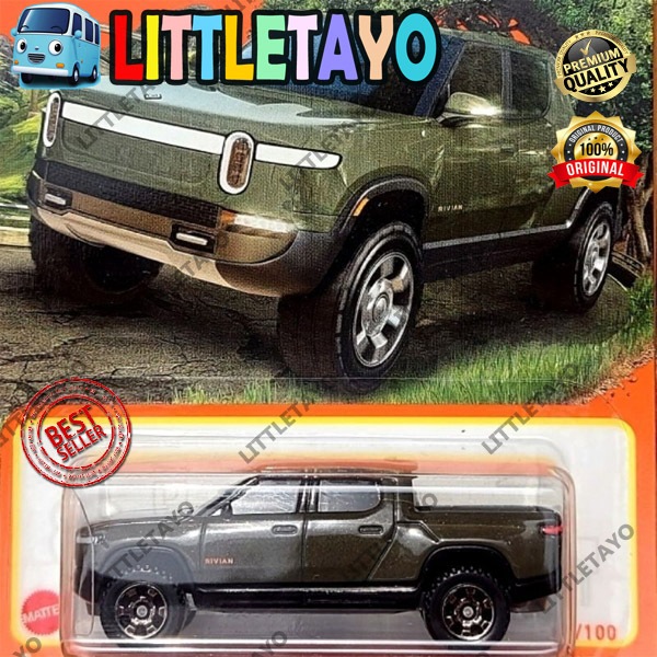 MATCHBOX RIVIAN R1T 2022 BLUE - SILVERADO JEEP FORD BRONCO TOYOTA ...
