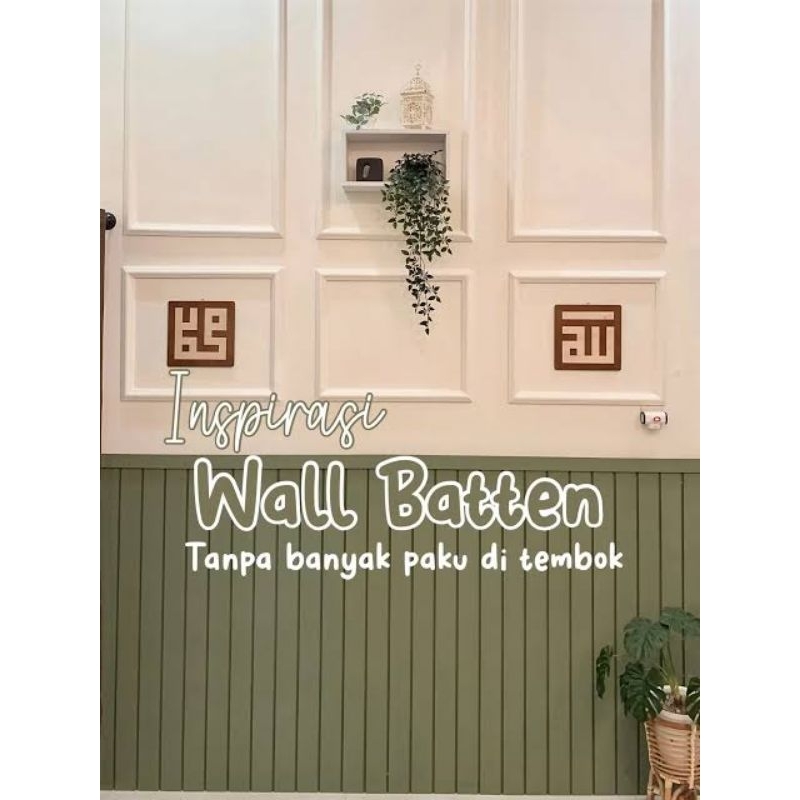 Wall BATTEN/MDF WALL BATTEN/MDF WALL Panels/Molding | Shopee Malaysia