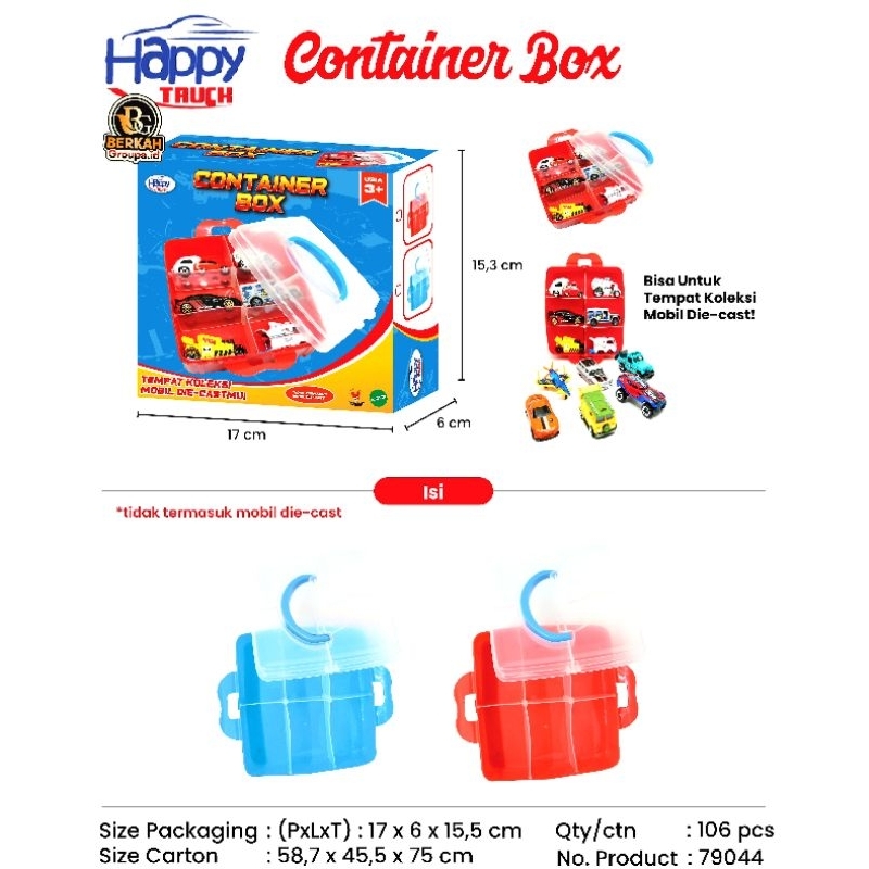 Happy Truck series Container Box toy | Shopee Malaysia