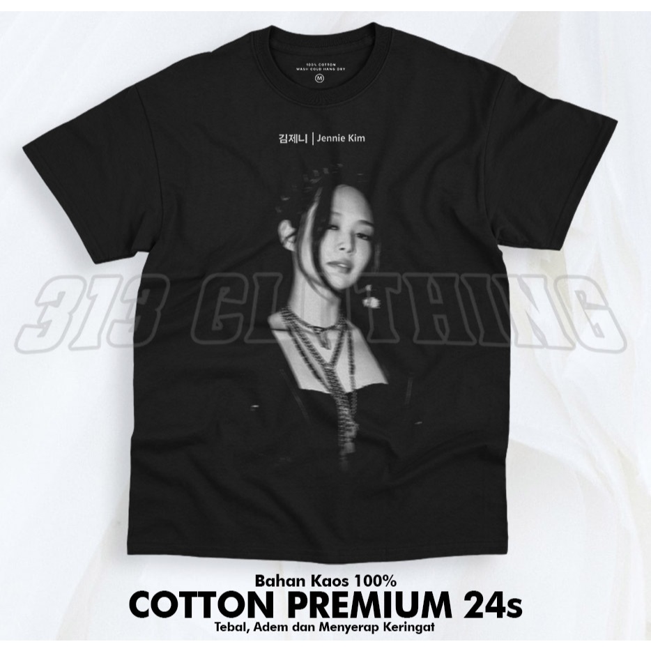 Jennie Blackpink Blur T-Shirt/Jennie Kim Blur Photo | Shopee Malaysia