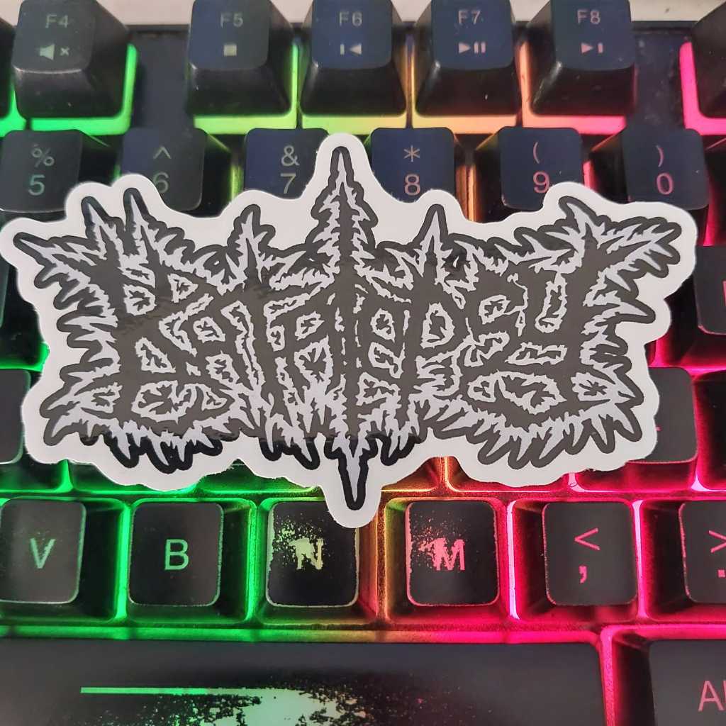 Katalepsy Sticker - Death Metal Band Logo Sticker - Cutting Sticker ...