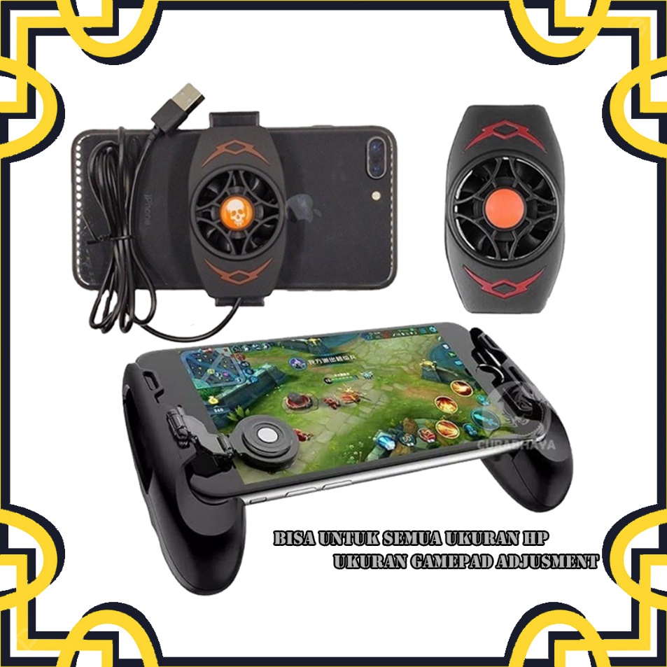 Zuz HS COOLING Fan Package HP PLUS GAMEPAD JL 1 JOYSTICK GAMING Console Shopee Malaysia