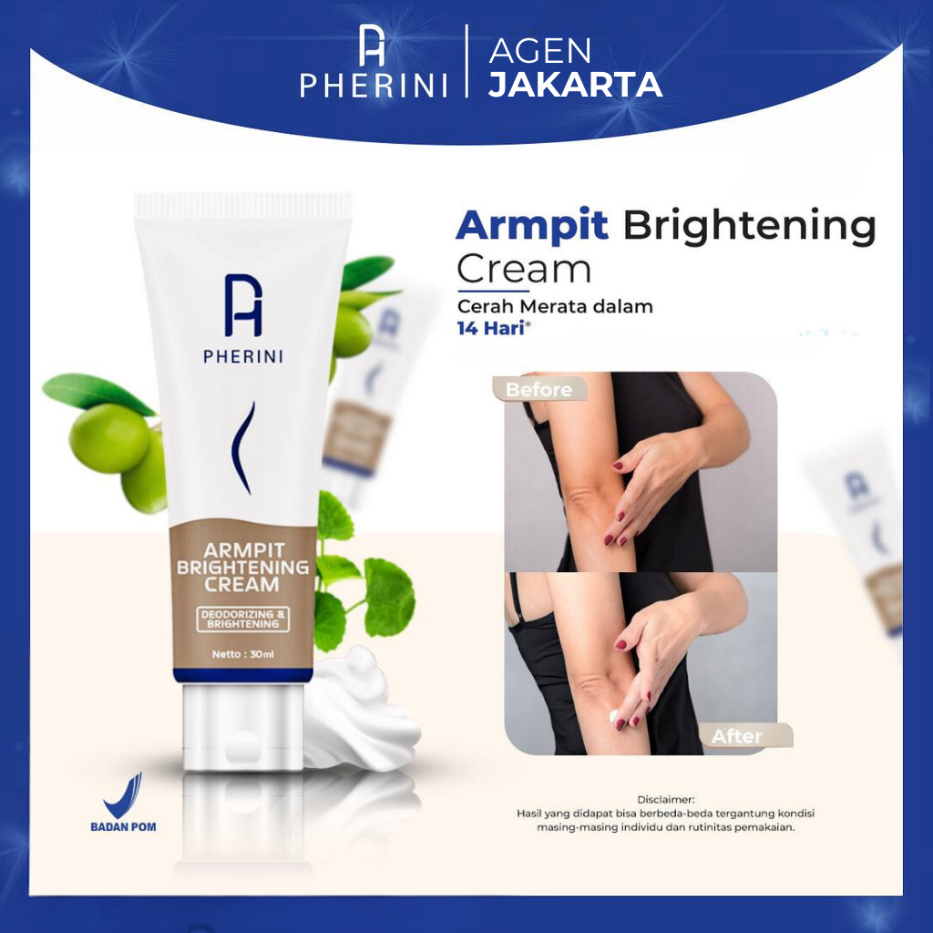 Pherini Armpit Brightening Cream Whitens Underarms, Groin, Elbows ...