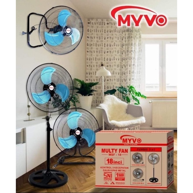 Msf-18 MULTIFAN 3 IN 1 Votre Fan | Shopee Malaysia
