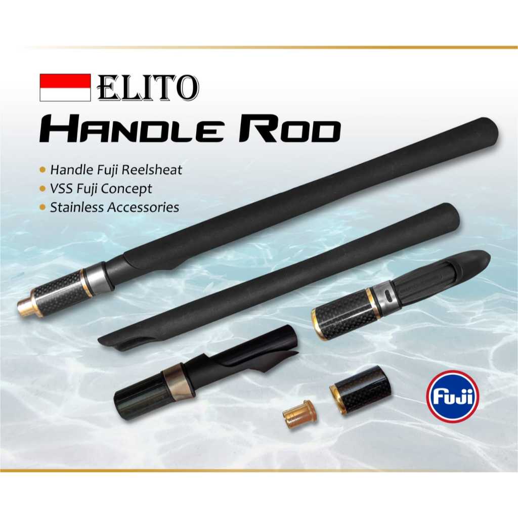Elito Handle ROD - Fuji Reel Seat+Handle Full EVA VVS Fuji Concept ...