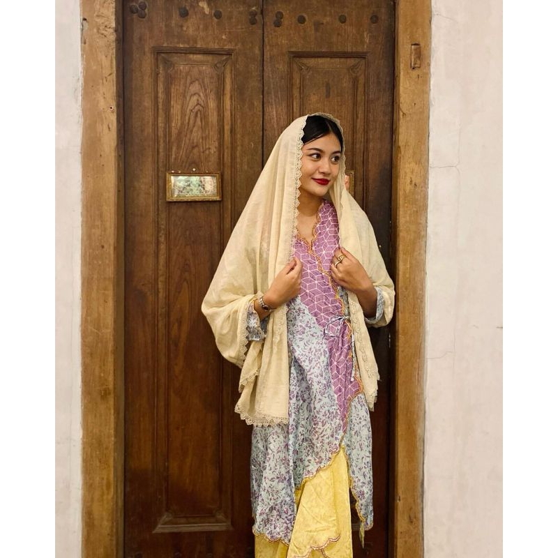 Blushing Oasis Kimono main image 1