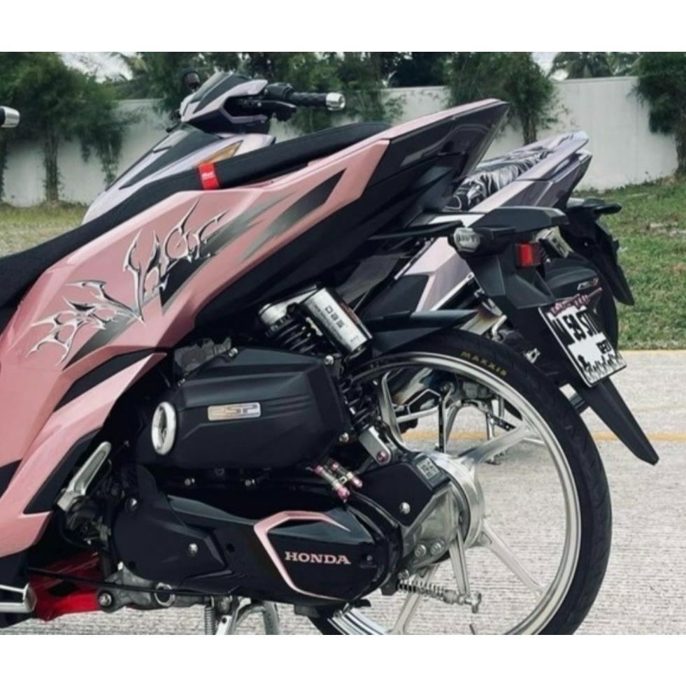 Transparent STRIPING CUSTOM VARIO NEW 125 GEN 2 2023-2024 HORN FLAKE ...