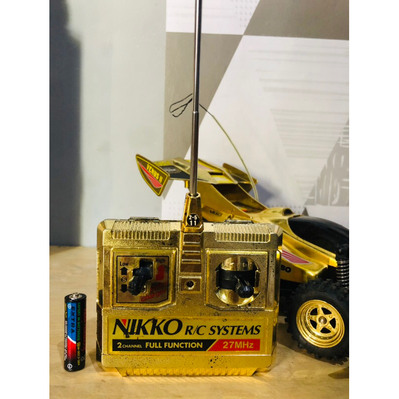 RARE ! BUGGY Nikko Japon années 90 1/14 super ceinture RC en boîte